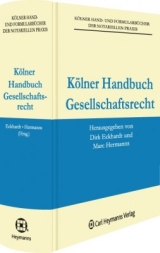 Kölner Handbuch zum Gesellschaftsrecht